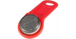 Ключ TM1990A iButton TS (красный)