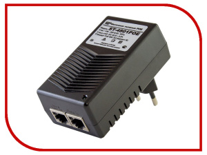 Блок питания ST-4801 PoE-инжектор однопортовый, ток нагрузки рабочий/максимальный: 0,5А, входное нап