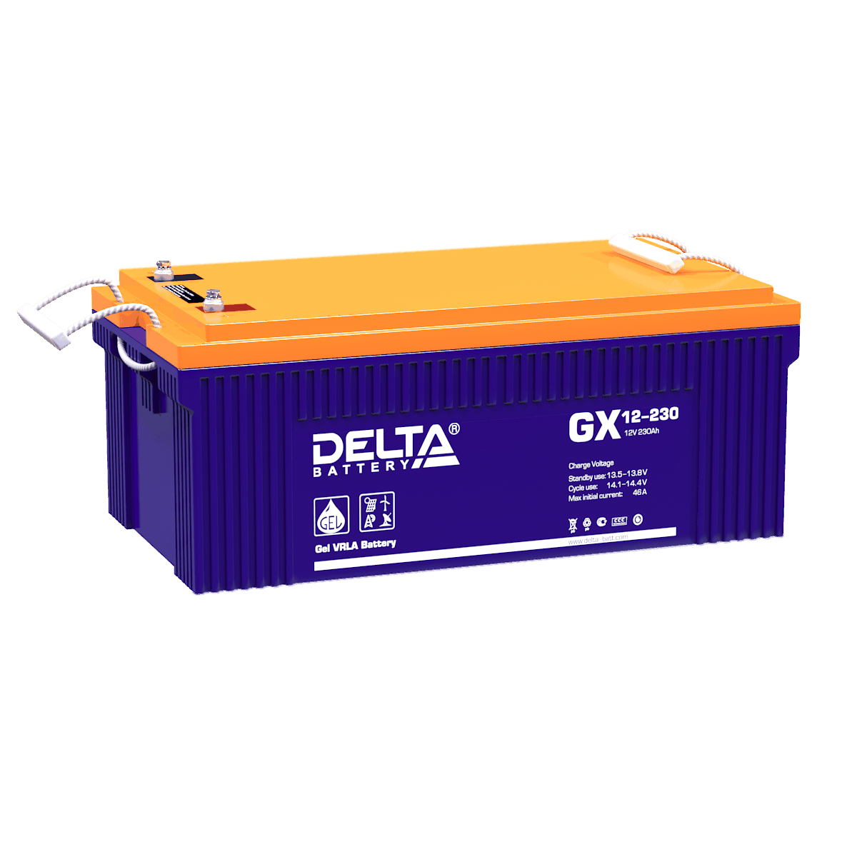 Аккумулятор GX 12-230 12/230 В/Ач 520х269х208 мм