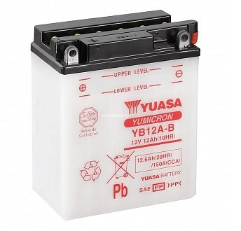 Купить Аккумулятор YUASA YB12A-B 12 В 12 Ач