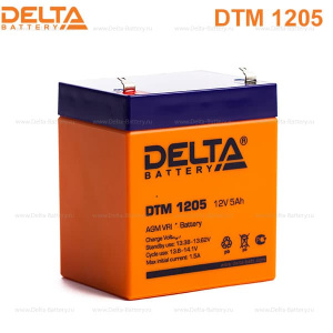 Аккумулятор DTM 1205, 12В/5Aч