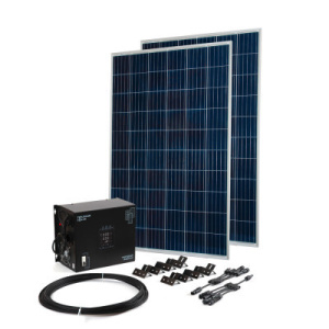 Комплект Teplocom Solar-1500+Солнечная панель 250Вт х2 кабель 10 м MC4 коннекторы