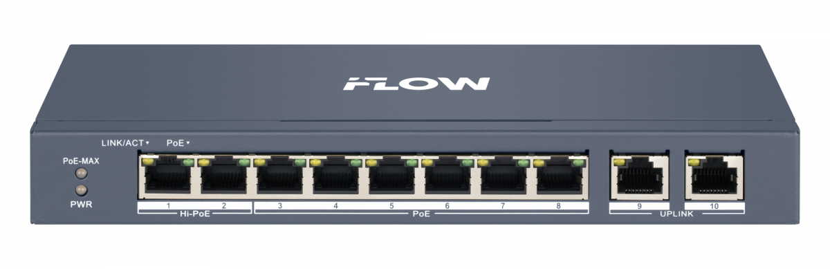 Коммутатор F-SW-EM410HPOE-VM