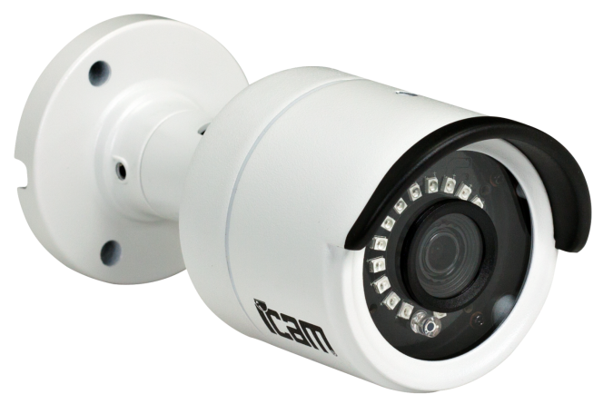 Видеокамера iCAM FXB3A (2 Мп, 3.6 мм), цилиндрическая уличная IP-камера с поддержкой двухстороннего 
