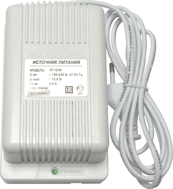 Блок питания AT-12/50_White case 