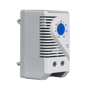 Термостат KTS-011 нормально-разомкнутый контакт (NO) для регулирования вентиляторов с фильтром, тепл