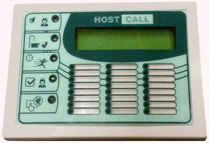 Пульт MP-111D1 медсестры для работы в составе оборудования системы вызова персонала «HostCall-CMP». 