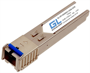 Купить Модуль GIGALINK SFP, WDM, 1Гбит/c, одно волокно SM, SC, Tx:1510/Rx:1570 нм, 32 дБ (до 120 км) DDM