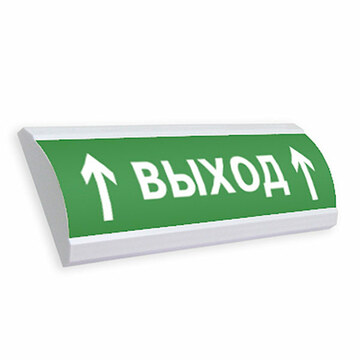 Купить Оповещатель охранно-пожарный (табло)  ЛЮКС-12 &quot;Выход прямо вверх&quot; Электротехника и Автоматика