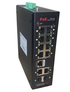 Коммутатор F-802 8 портов 100 Мбит/с на DIN рейку