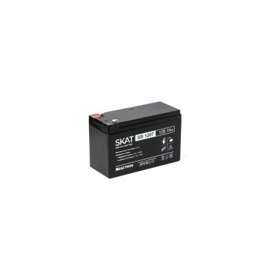 Купить Аккумулятор SKAT SB 1207 свинцово-кислотный AGM 12V 7Ач Iзар.2,1 А