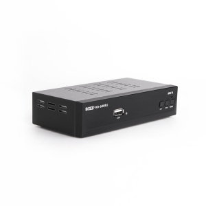 Ресивер Эфир HD-600RU цифровой, металл, дисплей, формат DVB T2, до 1080p, Ali3821P, МВ (174-230)MHz,