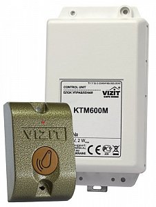 Контроллер VIZIT-КТМ600R, контроллер ключей  VIZIT-RF2 (RFID-125 kHz брелок EM-Marin), до  2680 ключ