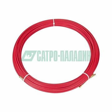 Купить Протяжка кабельная d=3,5мм. 100м. Красная (мини УЗК в бухте), стеклопруток
