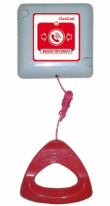 Кнопка MP-433W1 проводная цифровая кнопка вызова со шнуром 1,5 м для системы "HostCall-TM", 12 В, 1 