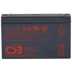 Купить Аккумулятор GP672 6V 7,2 А/ч CSB