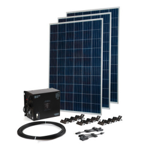 Комплект Teplocom Solar-1500+Солнечная панель 250Вт х3 кабель 10 м MC4 коннекторы