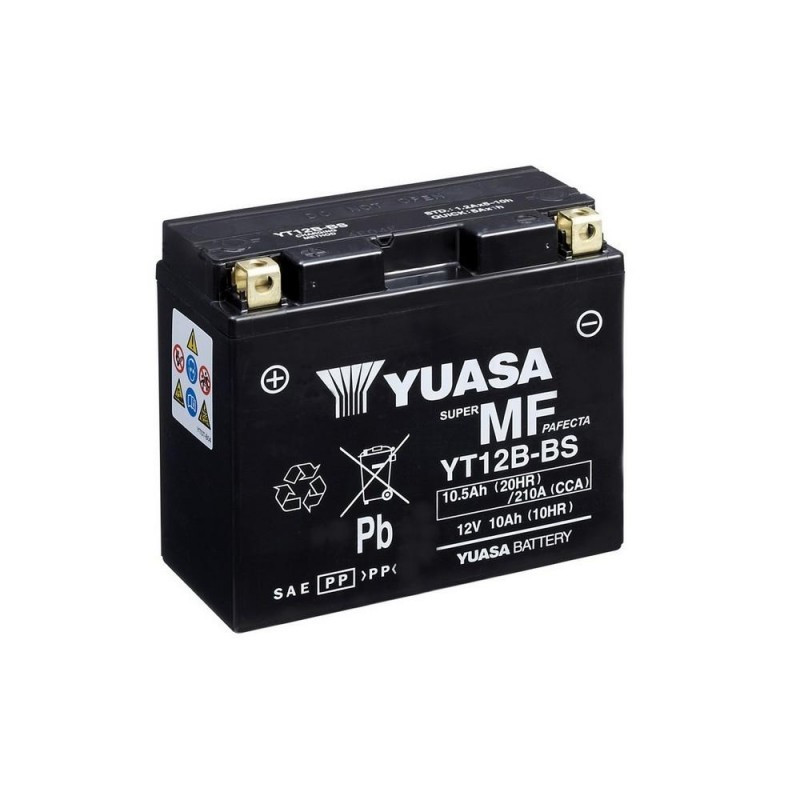 Аккумулятор YUASA YT12B-BS (12B-4) 12 В 10 Ач
