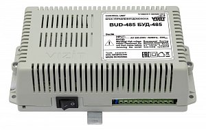 Блок управления БУД-485, блок управления и питания домофона для совместной работы с блоками вызова с