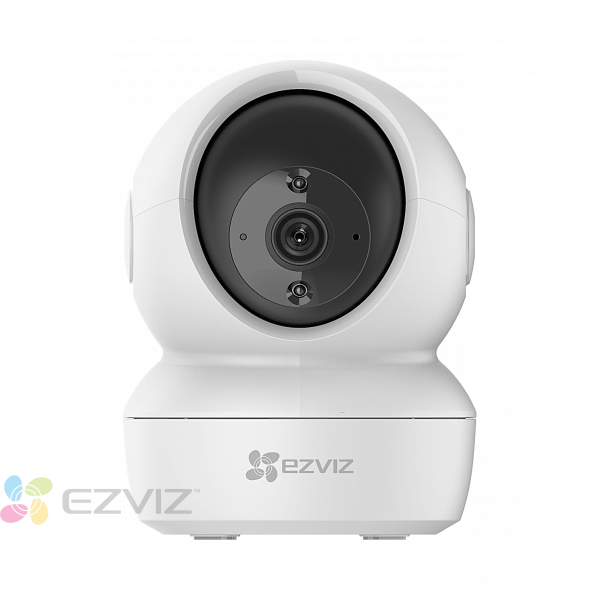 Видеокамера C6N 1080P, внутренняя поворотная 360° Wi-Fi камера c ИК-подсветкой до 10м. 