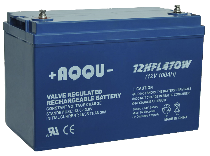 Аккумулятор AQQU AQ-12HFL470, 12В/100Ач