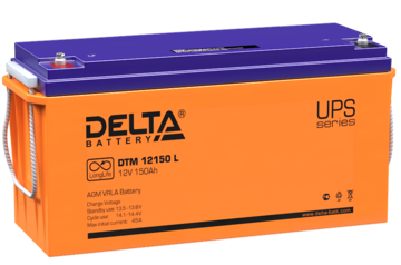 Купить Аккумулятор DTM 12150 L 12/150 В/Ач 482x170x240 мм