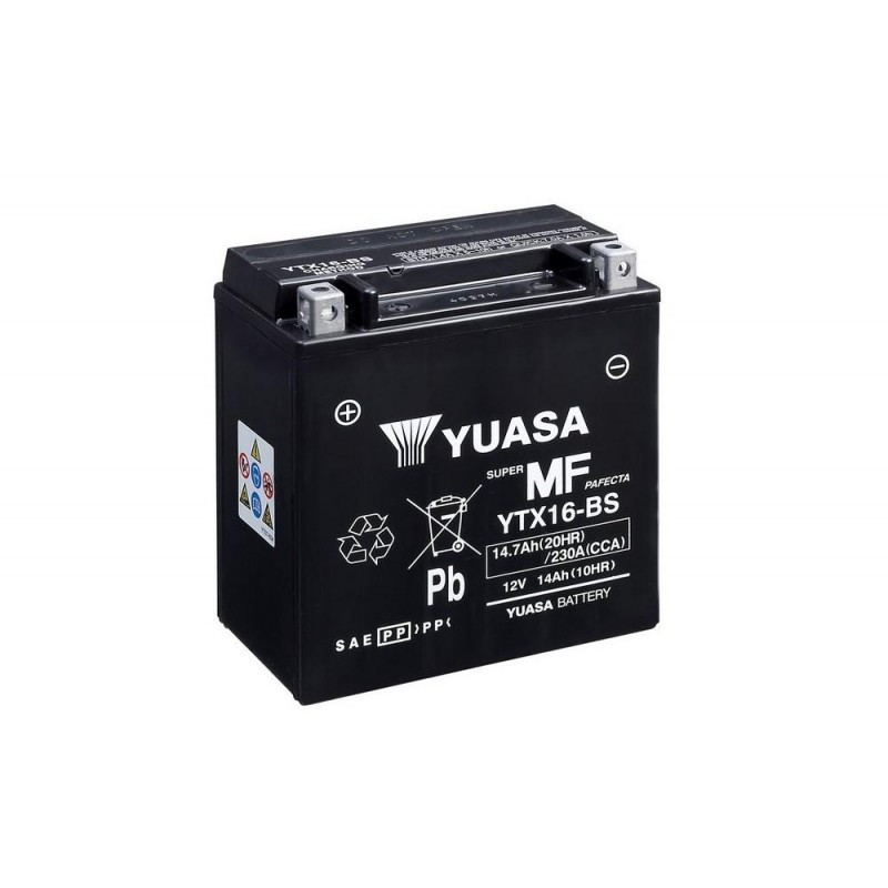 Аккумулятор YUASA YTX16-BS 12 В 14 Ач