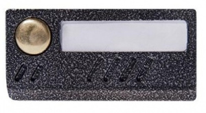 Аудиопанель AVC-109(серебрянный антик), накладная, 2-х проводная, питание от аудиотрубки, -30…+55°C,