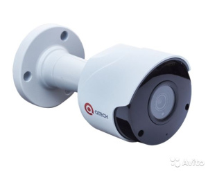 Видеокамера QVC-IPC-201E (2.8) IP уличная цилиндрическая 2MP (1080P); 1/2.7" 2Mп Progressive CMOS; ф