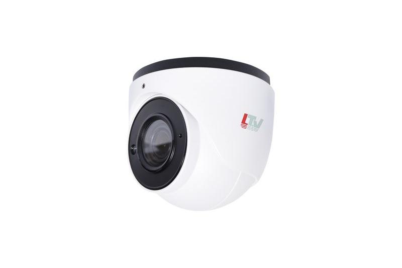Видеокамера IP LTV CNE-942 58 (f=2.8-12 мм) купольная, антивандальная 1/2.7'' CMOS, 4 Мп, ИК-подсвет