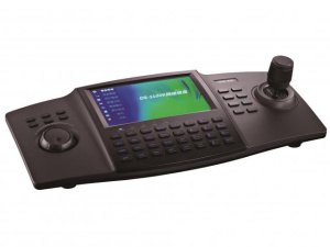 Клавиатура управления DS-1100KI(B) Клавиатура управления
Сенсорный 7" LCD-экран с разрешением 800х4