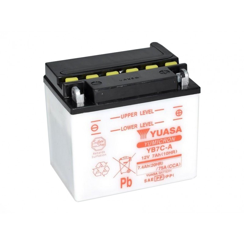 Аккумулятор YUASA YB7C-A 12 В 8 Ач