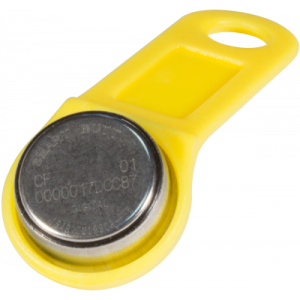Ключ TM1990A iButton TS (жёлтый)