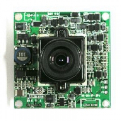 Видеокамера SK-M504P(3.6), цветная модульная видеокамера 1/3" 380ТВЛ, 0,1лк, f=3,6мм =12В/140мА, 32х
