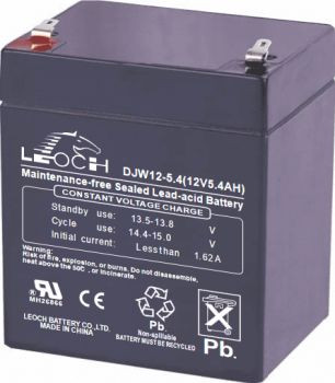 Купить Аккумулятор DJW12-5.4 12V А/ч Leoch