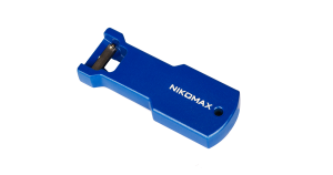 Инструмент NIKOMAX для вскрытия оболочки кабеля типа Riser, алюминиевый корпус, синий