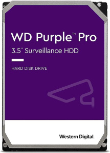 Жёсткий диск 8Тб WD84PURZ, WD Purple (HDD) для видеонаблюдения; SATA-III; 8000 ГБ (8 Тб); 128 МБ; 3.