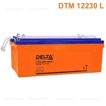 Купить Аккумулятор DTM 12230 L 12/230 В/Ач 520x269x208 мм