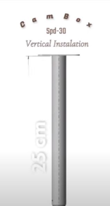 Кронштейн SPD-30 CamBox SPD-30; 
Универсальный потолочный кронштейн металлический (25 см) для PTZ к