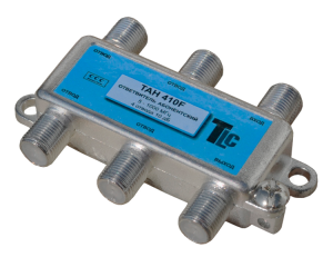 Ответвитель TAH 420F на 4 отвода на 20 dB,5-1000MHz, F-разъем. TLC