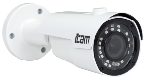 Видеокамера iCAM ZFB1А (2 Мп, 2.8-12 мм), цилиндрическая уличная IP-камера с возможностью автофокуси
