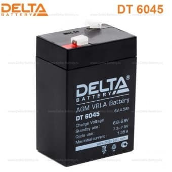 Купить Аккумулятор DT 6045 6/4,5 В/Ач 70х47х107 мм
