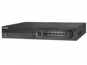 Видеорегистратор DS-7324HUHI-K4 24-х канальный гибридный HD-TVI регистратор для  аналоговых, HD-TVI,