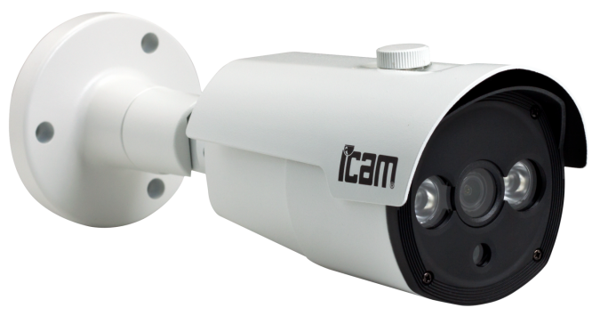 Видеокамера iCAM FXB1-EXIR (4 Мп, 3.6 мм), цилиндрическая уличная IP-камера, OmniVision 1/3'' OV4689