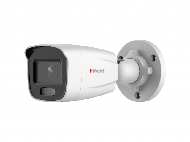 Видеокамера DS-I450L (2.8 mm) ColorVu 4Мп уличная цилиндрическая IP-камера с LED-подсветкой до 30м 