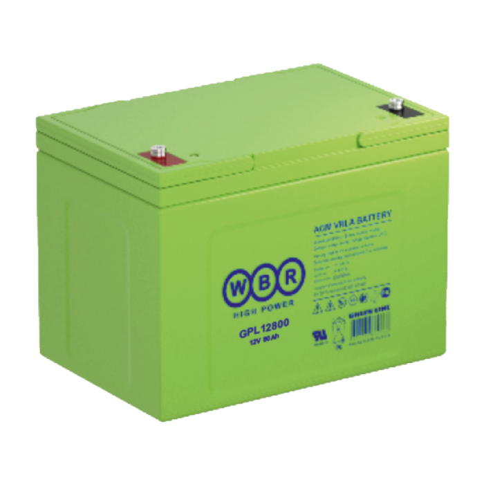 Аккумулятор GPL12800 12V 80А/ч WBR