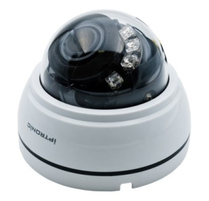 Видеокамера IPT-IPL720DP(2,8-12)P, купольная IP видеокамера с ИК-подсветкой. Процессор: Hi3518E. Мат