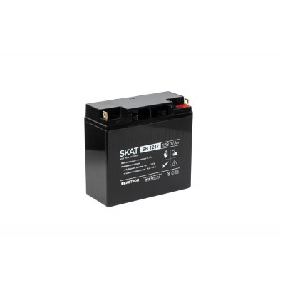 Купить Аккумулятор SKAT SB 1217 свинцово-кислотный AGM 12V 17Ач Iзар.5,1А