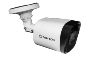 Видеокамера TSc-P5HDf (3.6) уличная цилиндрическая универсальная видеокамера UVC (AHD, TVI, CVI, CVB