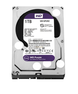 Жёсткий диск 1Тб WD Purple WD10EJRX - 3.5" SATA 3.0 (6Gbps) 